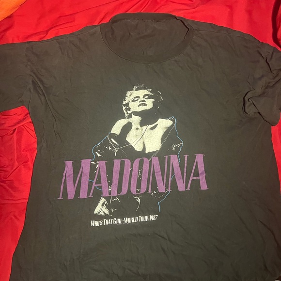 Other - Vintage Madonna Who’s That Girl Tour Shirt 1987